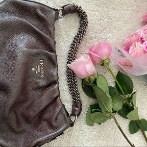 Authentic Prada Chain Shoulder Bag